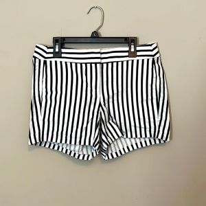 J CREW women’s striped shorts